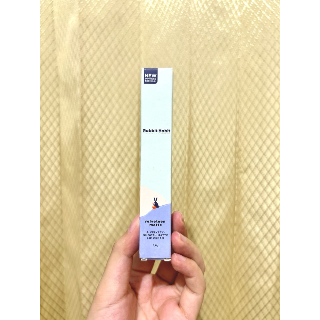 Rabbit Habit Lip Cream Velveteen Matte - Very Berry Craze (exp jan 2026)