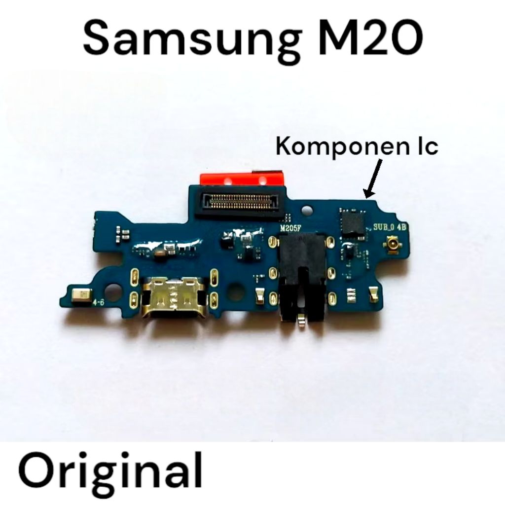 PAPAN CAS KONEKTOR SAMSUNG M20 ORIGINAL