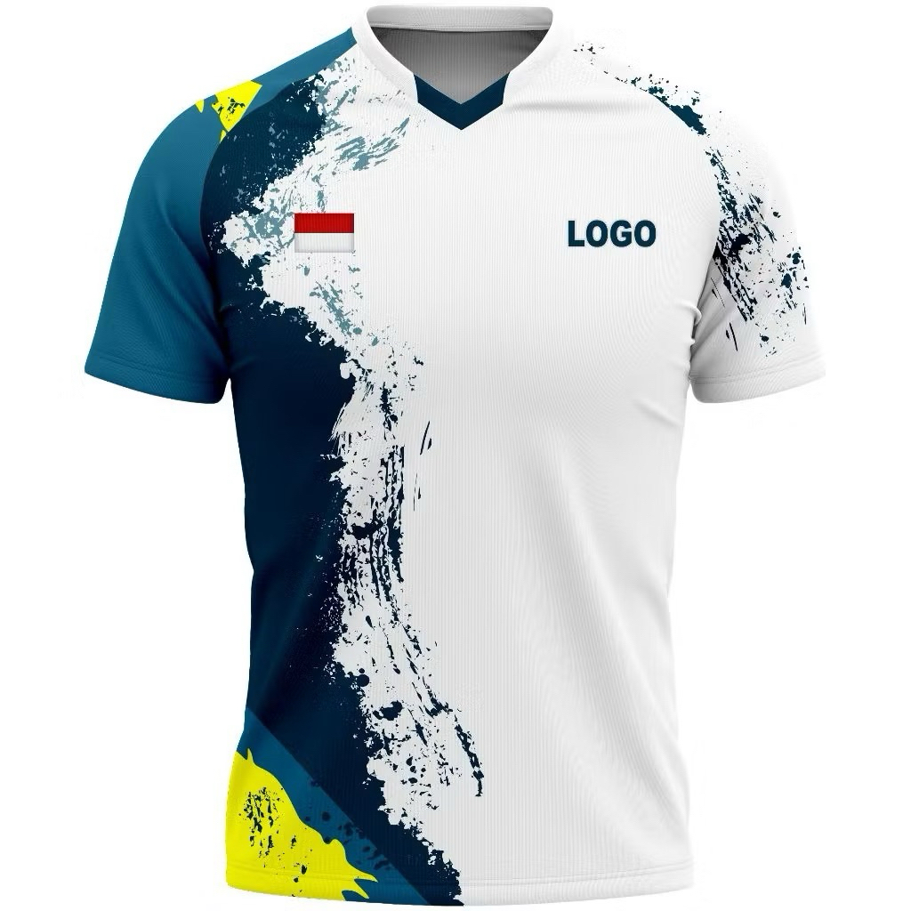 Baju Pingpong | Badminton Jersey Pingpong | Baju Tenis Meja | Jersey Tenis Meja  Printing Custom Fre