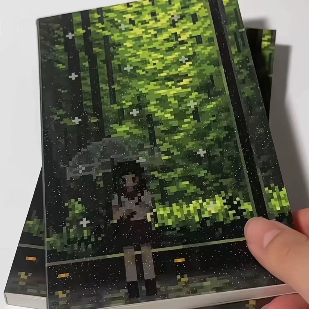 BUKU RAIN FOREST GIRL / BUKU A6 FOREST / BUKU DIARY A6 / BUKU NOTES MINI UK A6 FORERST RAIN