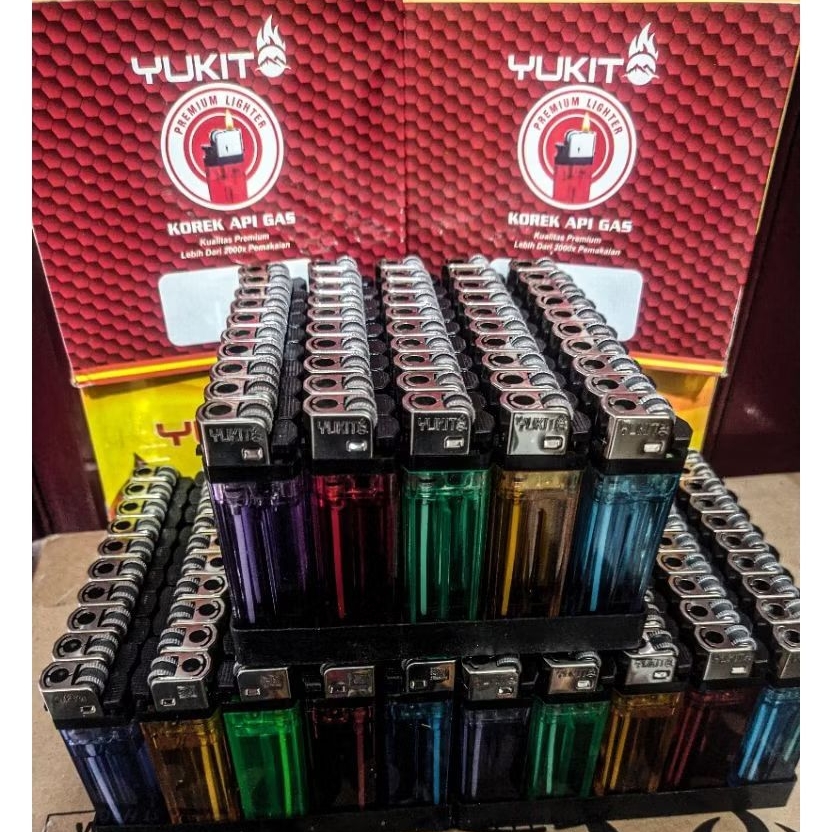 korek gas api YUKITO/AFTA 1 pak isi 50 pcs kualitas terbaik