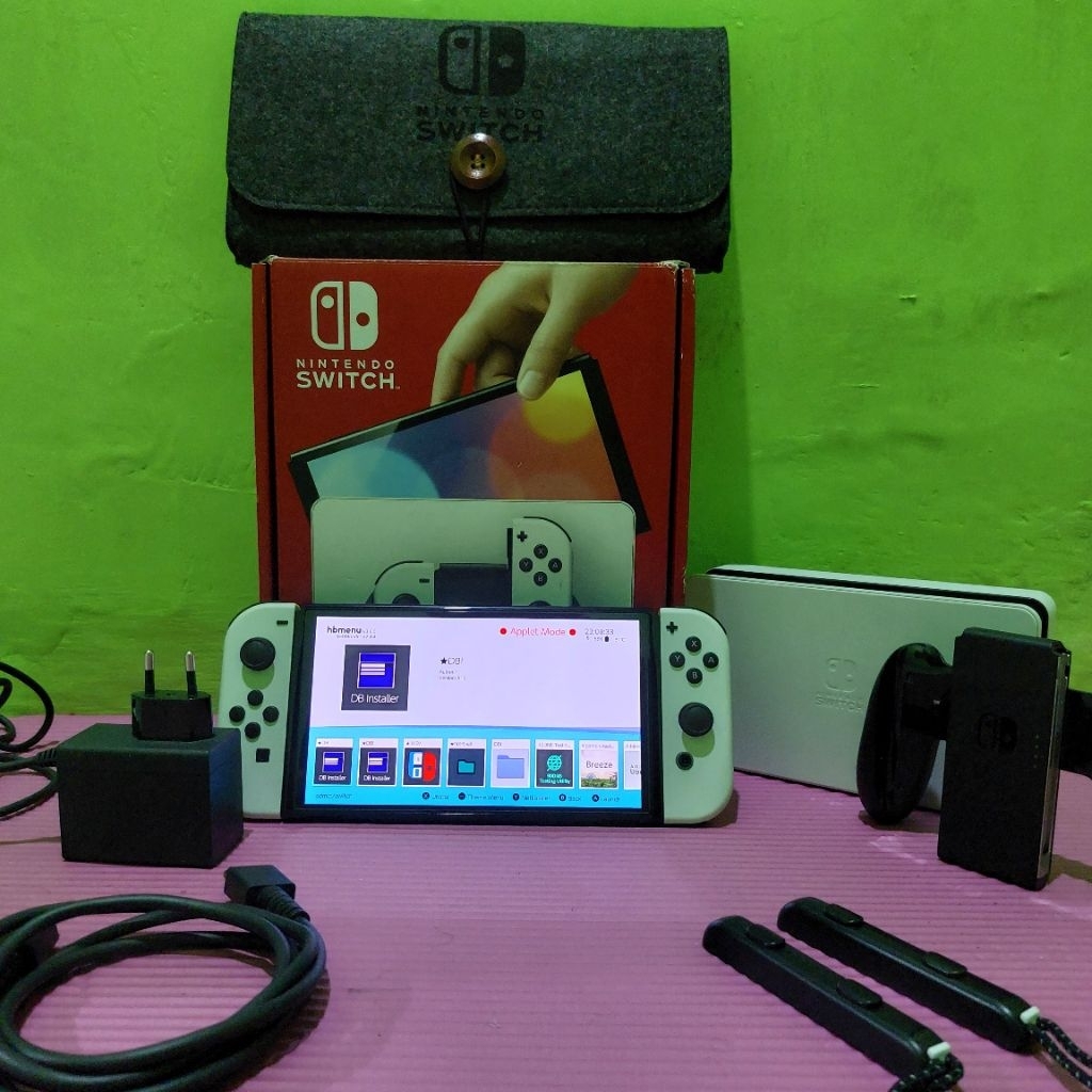 nintendo switch oled cfw 128 gb