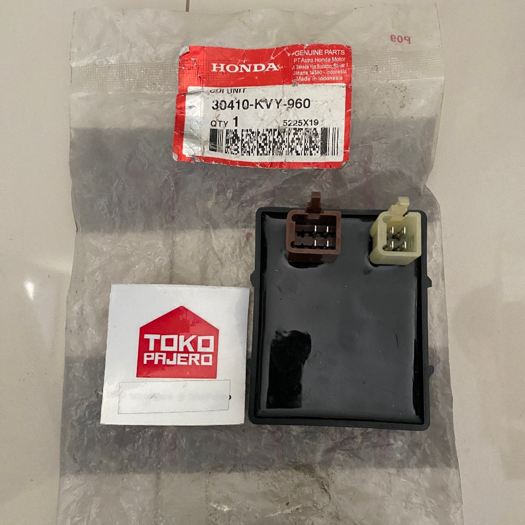 CDI Unit Beat Karbu Scoopy Spacy Karburator Original AHM 30410-KVY-960