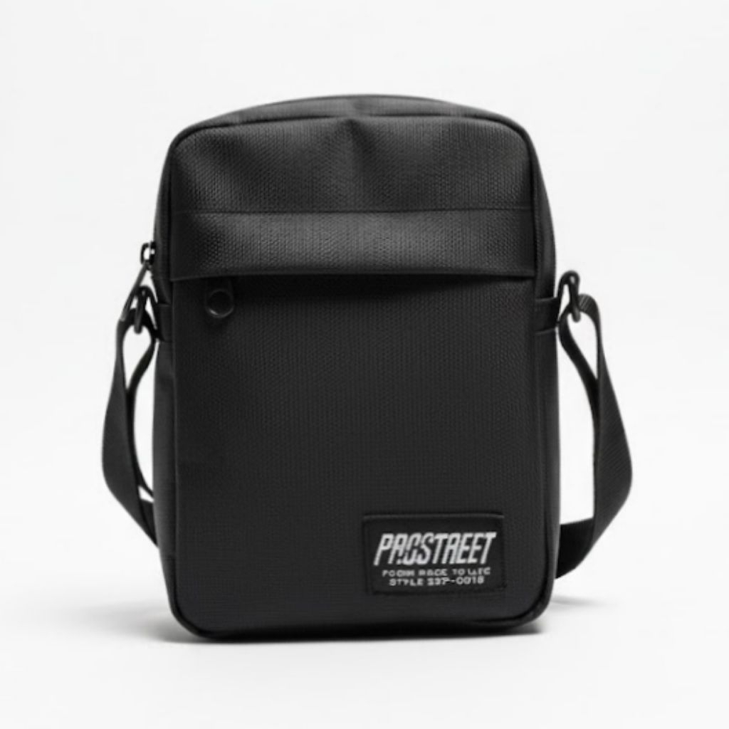 Tas Selempang Pria Hitam Keren – Sling Bag Kasual PROSTREET