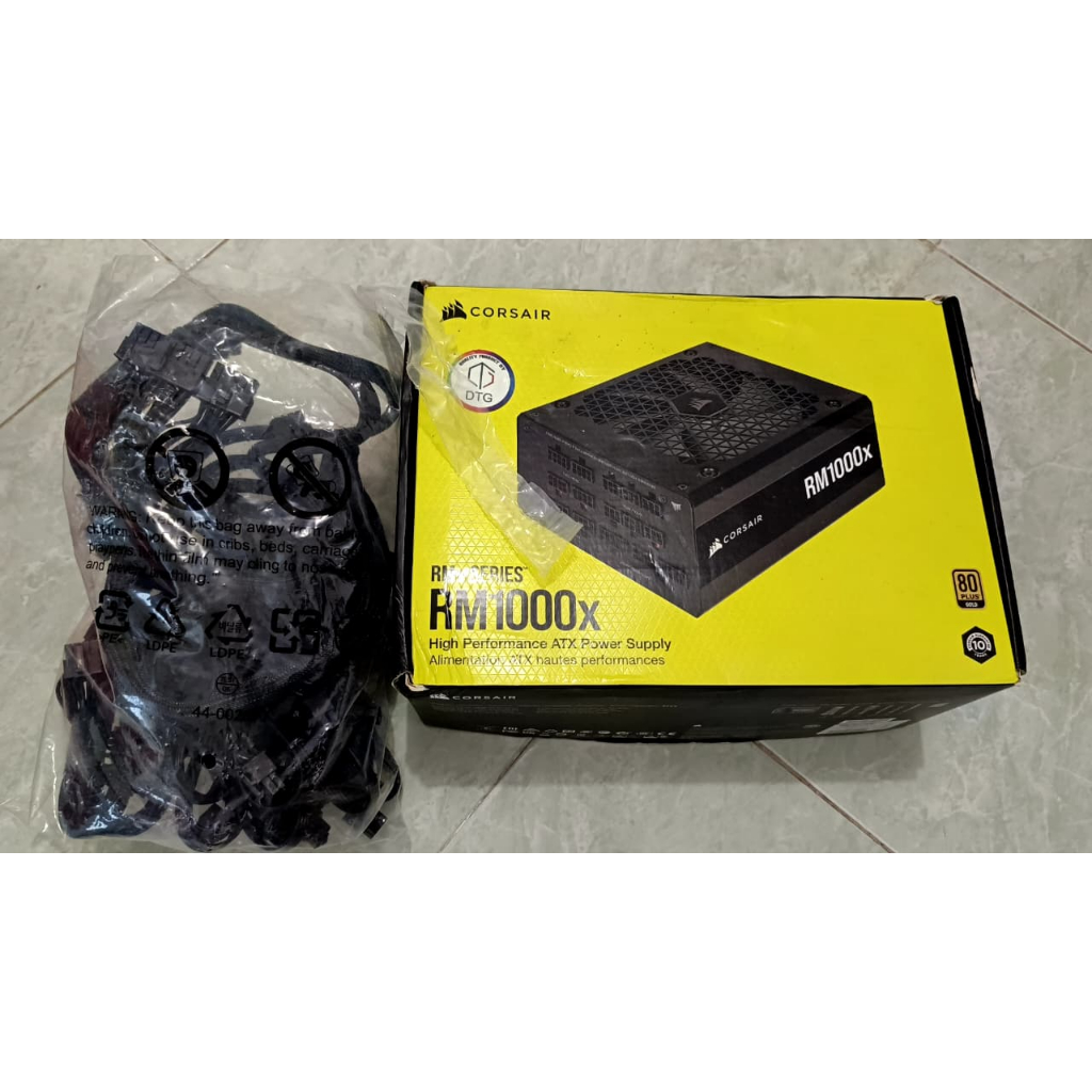 Corsair RM1000x 1000W 80+ Gold Full Modular - PSU (Second)
