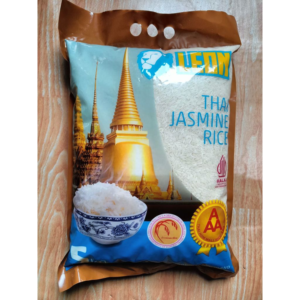 BERAS LEON THAILAND JASMINE RICE 5 KG