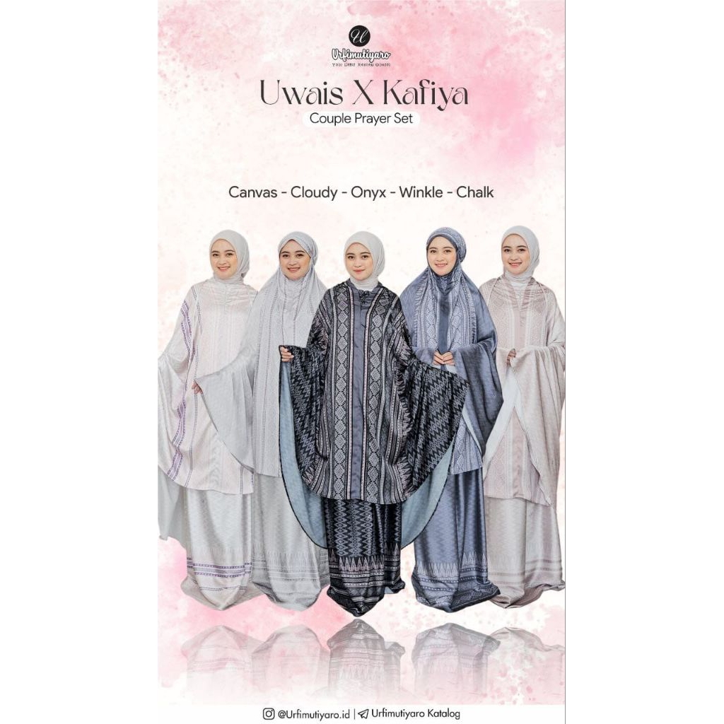 KAFIYA MUKENA BY URFIMUTIYARO.ID, MUKENA URFIMUTIYARO, MUKENA SILK PREMIUM