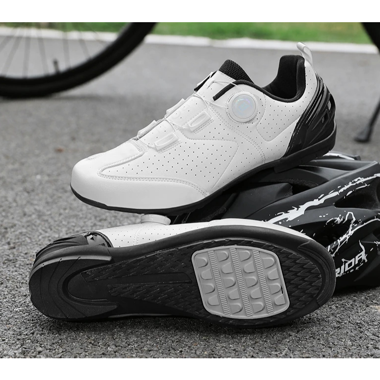 Sepatu Sepeda Non Cleat SHOCK Cycling Shoes Sepatu Non Cleat Roadbike MTB
