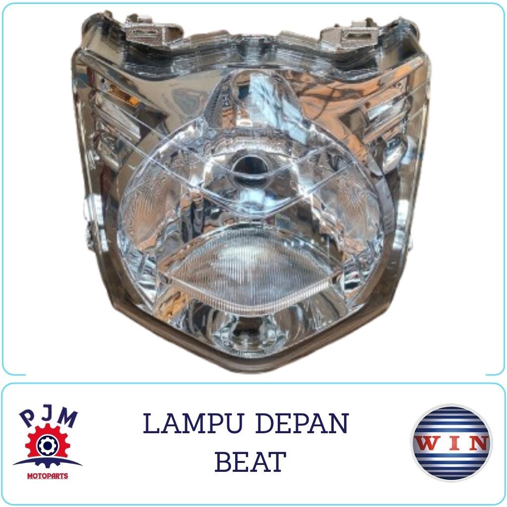 WIN- Reflektor Lampu Headlamp Depan Beat Karbu/Beat 2008/Beat 2010