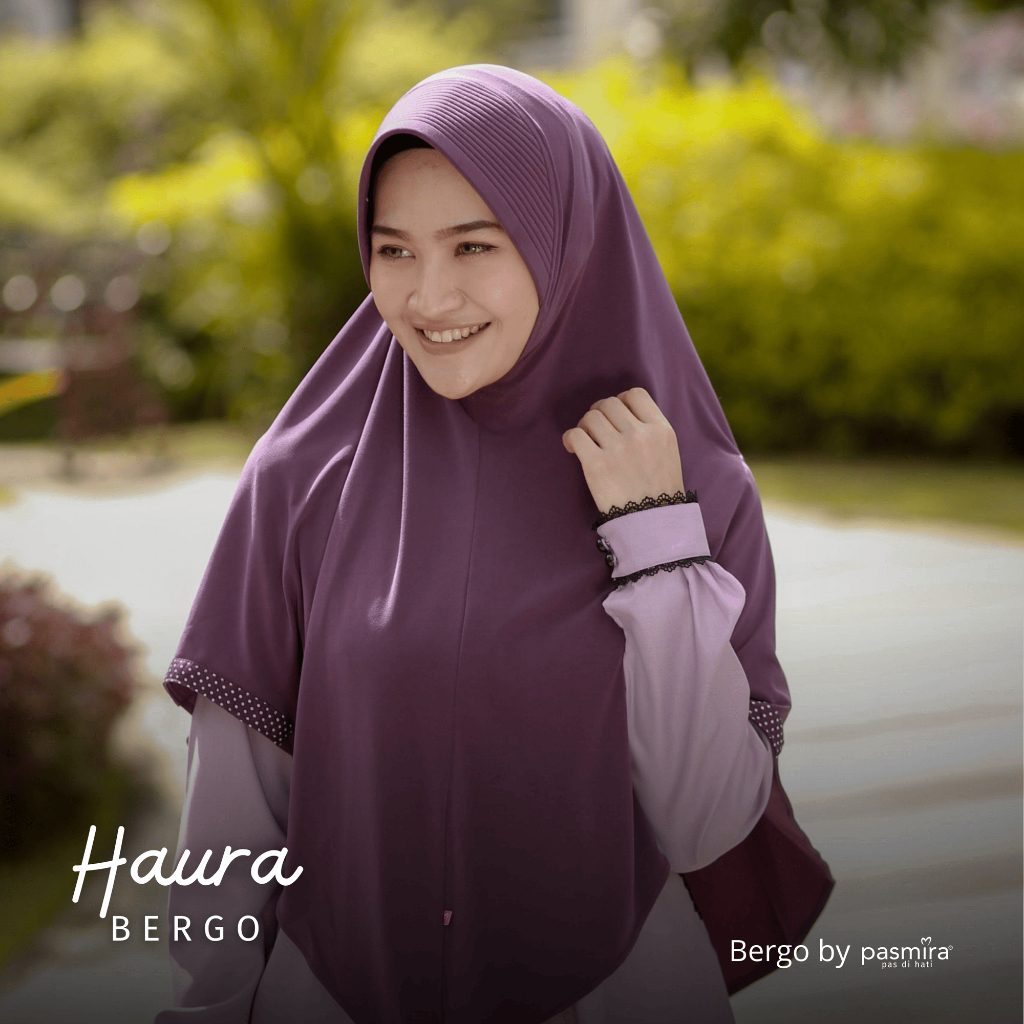 Pasmira Official - Haura Bergo Instan ( HIjab Daily Instan Bahan Jersey Exclusive)