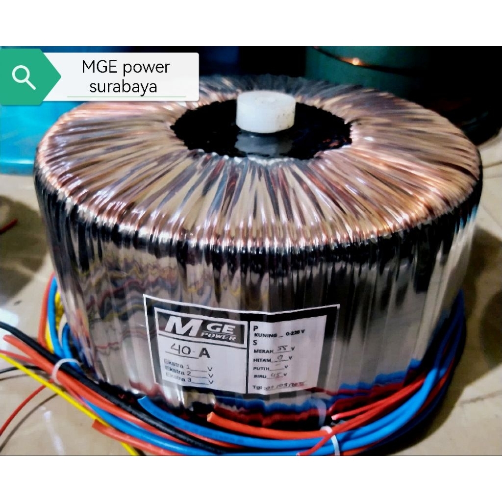 TRAFO MGE balap40a 45v s/d 65v