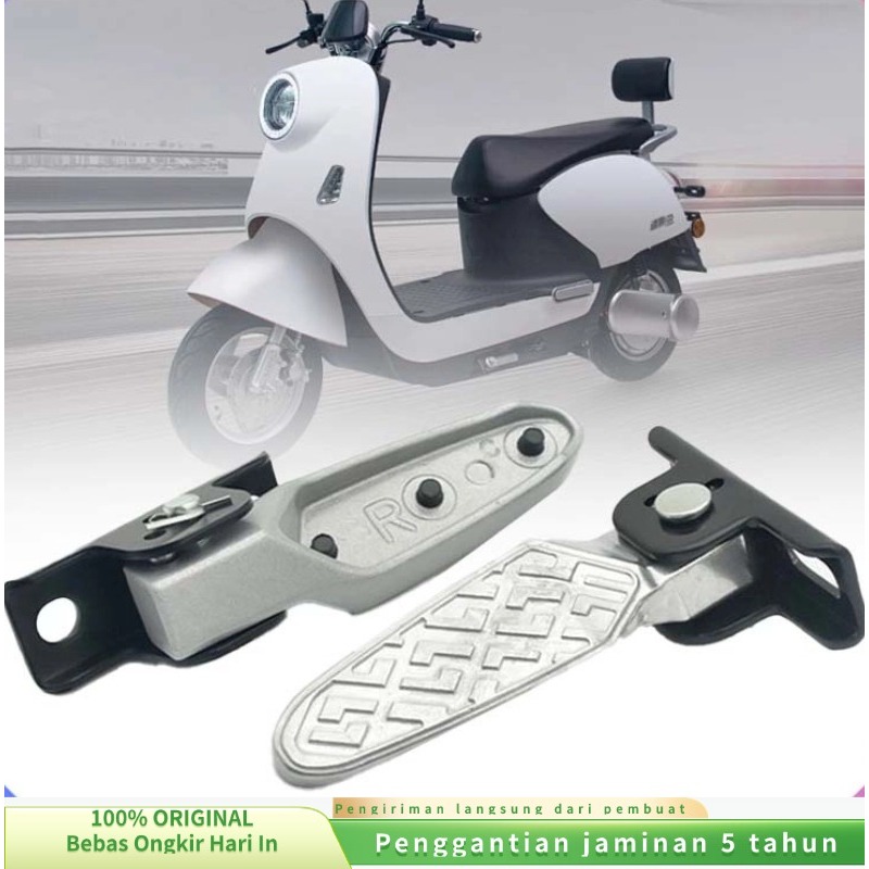READY Footstep Sepeda Listrik 1pasangan Pedal Sepeda Listrik Lipat Pedal Belakang Sepeda Listrik
