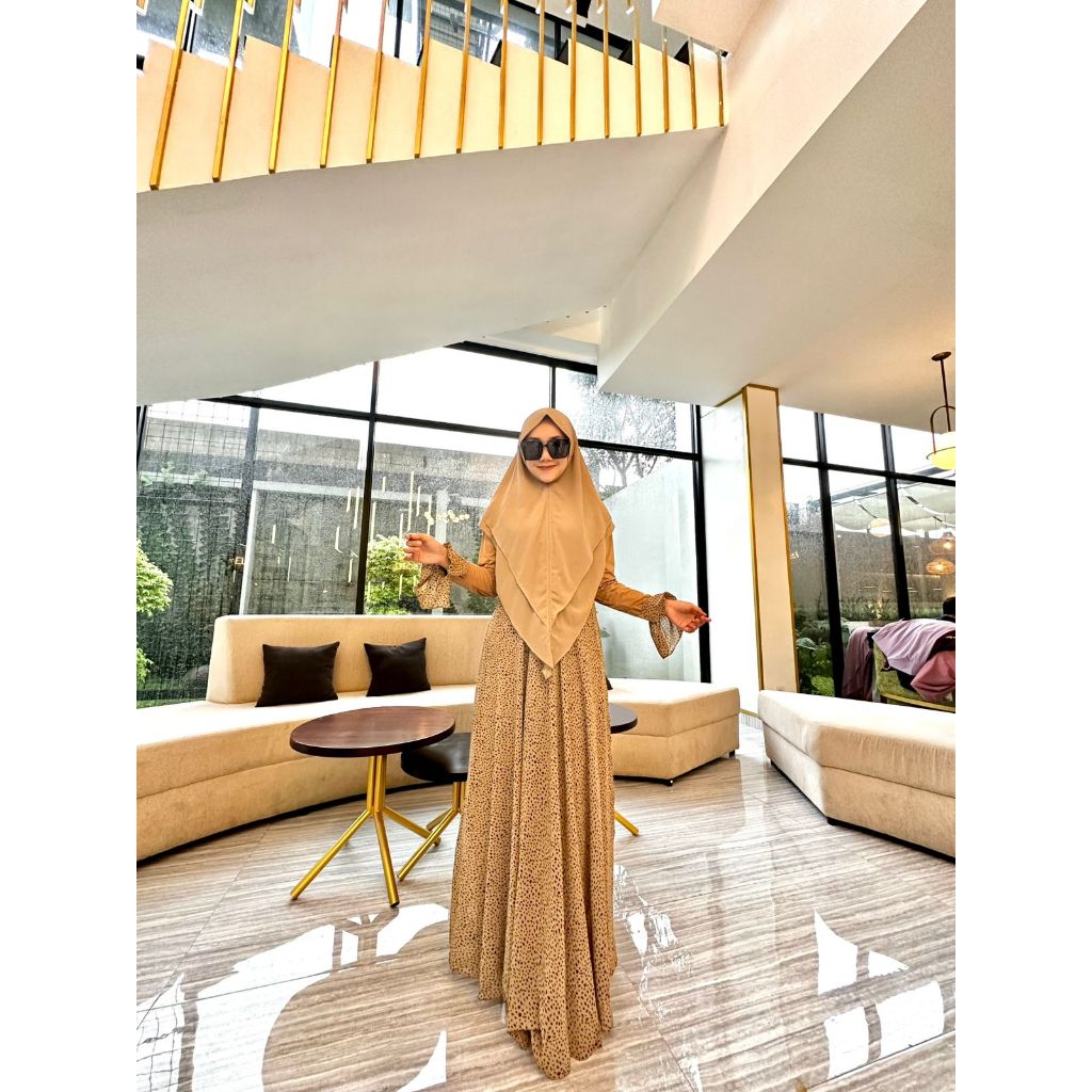 Safitri Set Syari Ceuty mix Jersey ori Arraffa Syari