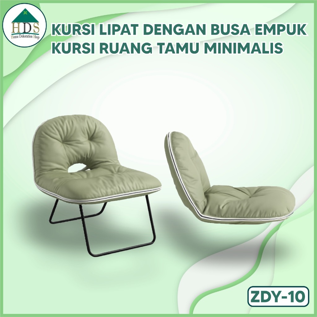 Kursi Lipat Empuk Kursi Ruang Tamu Minimalis ZDY-10