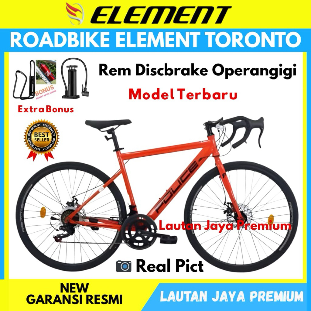 Sepeda Roadbike 700c Element Police Toronto New