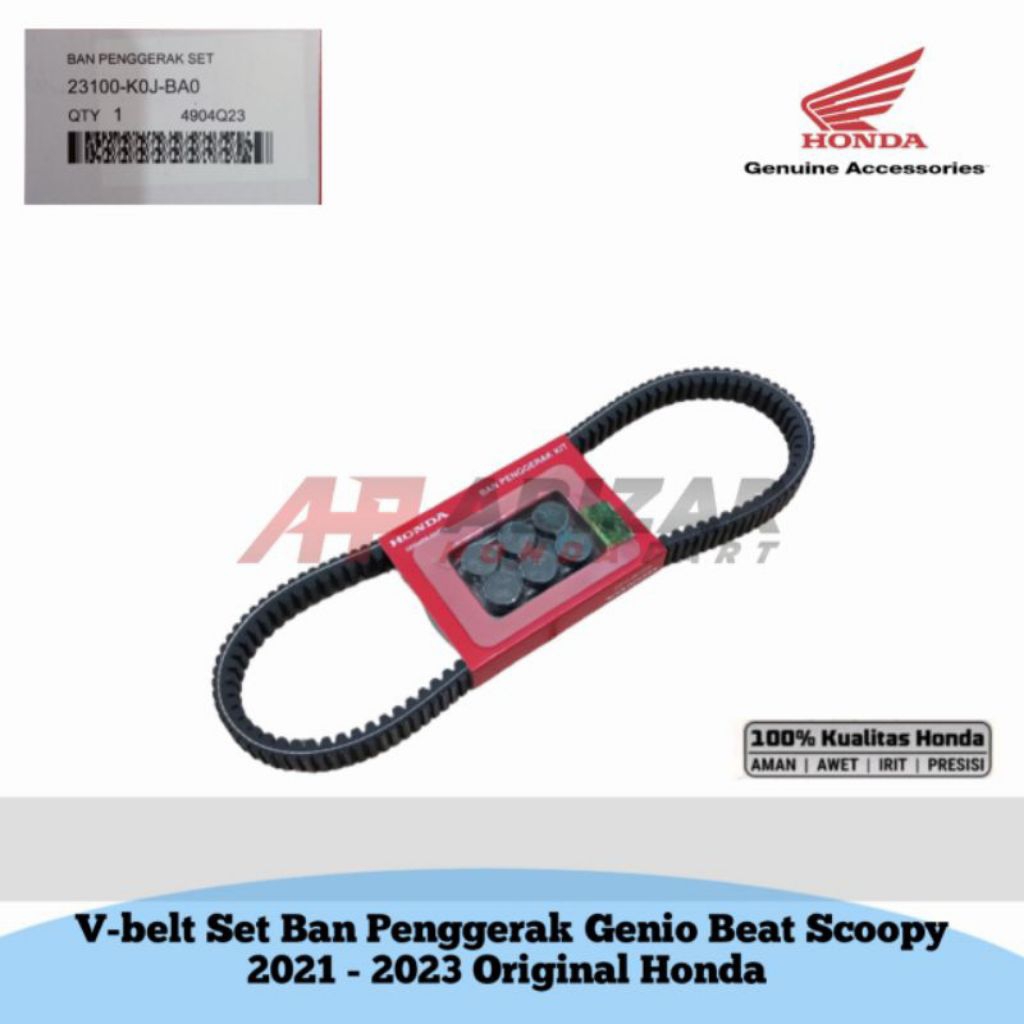 Vanbelt Honda K44 INK/3 (23100-K44-BAO) / Vanbelt Beat Pop Esp Sporty Esp Scoopy