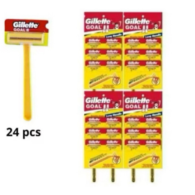 Alat cukur jenggot Goliath gold 24 pcs