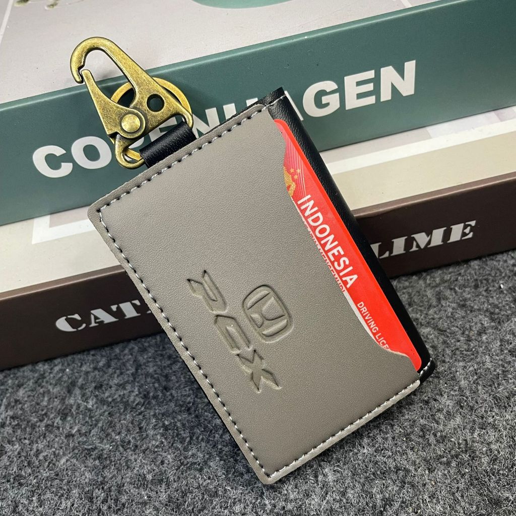 TERLARIS DOMPET STNK MOTOR VARIO PCX NMAX BEAT SCOPY SLIM GANTUNGAN KUNCI SNAPHOCK MILETERY ADS 01 K