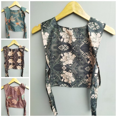 Rompi Batik Anak Perempuan Terlaris Desain Kekinian Vest Batik Anak Cewek Nyaman Premium