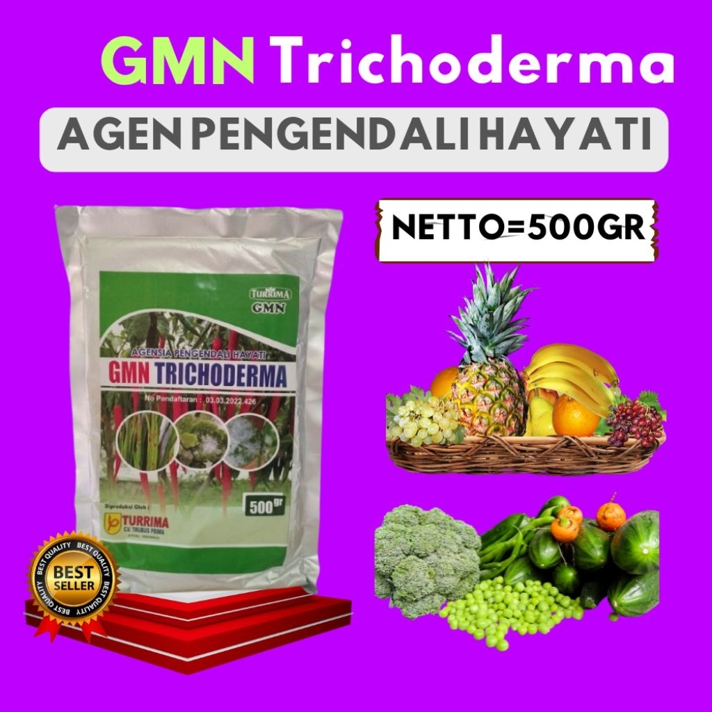 TERLARIS  Trichoderma Sp, Trichoderma Sebagai Biofertilizer, Trichoderma Serbuk Isi 500gram