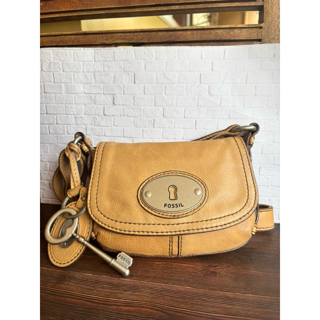 Preloved Tas Fossil Maddox Original