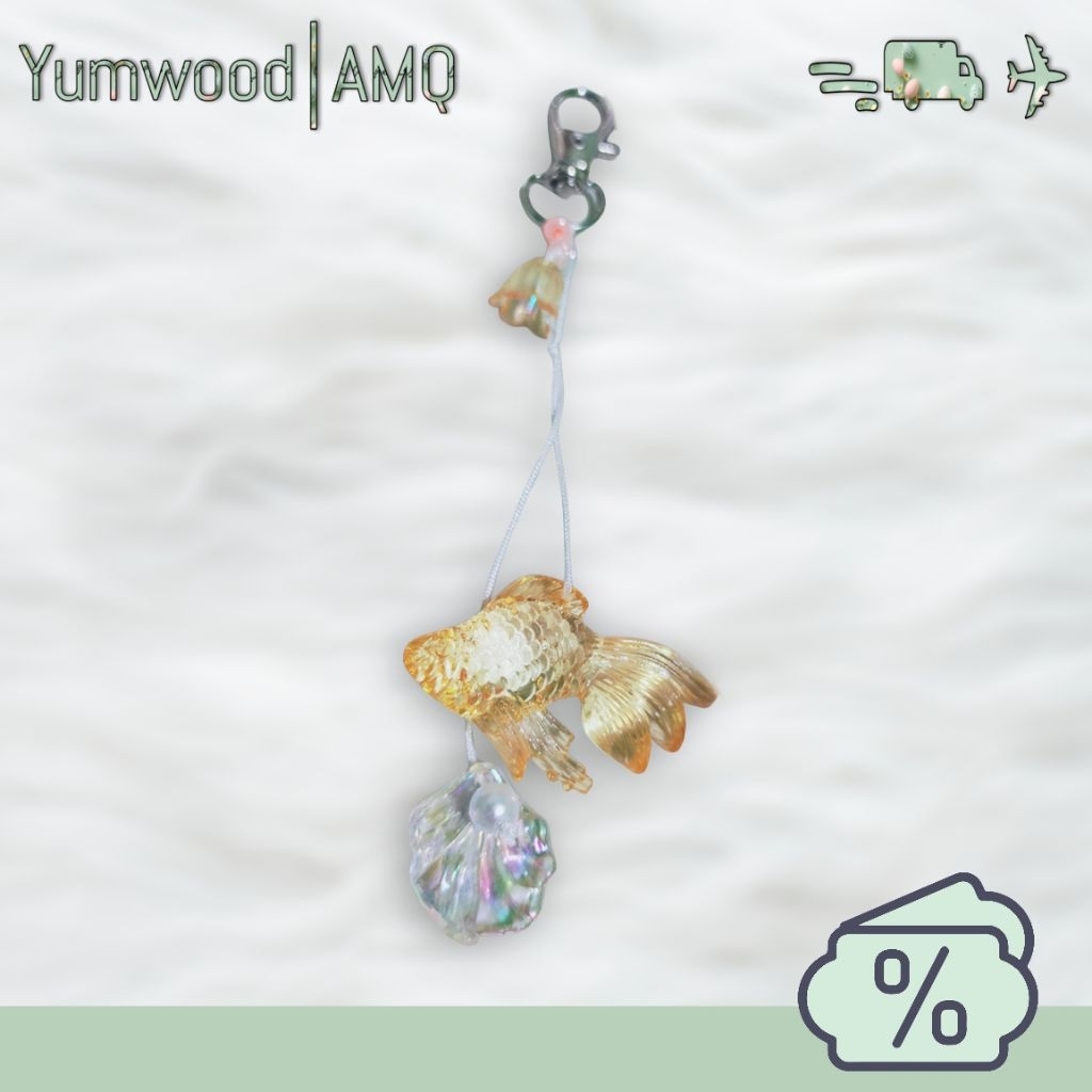 gantungan ikan mas | gantungan lucu | gantungan viral | tempat pensil | tas | kunci | Tumbler