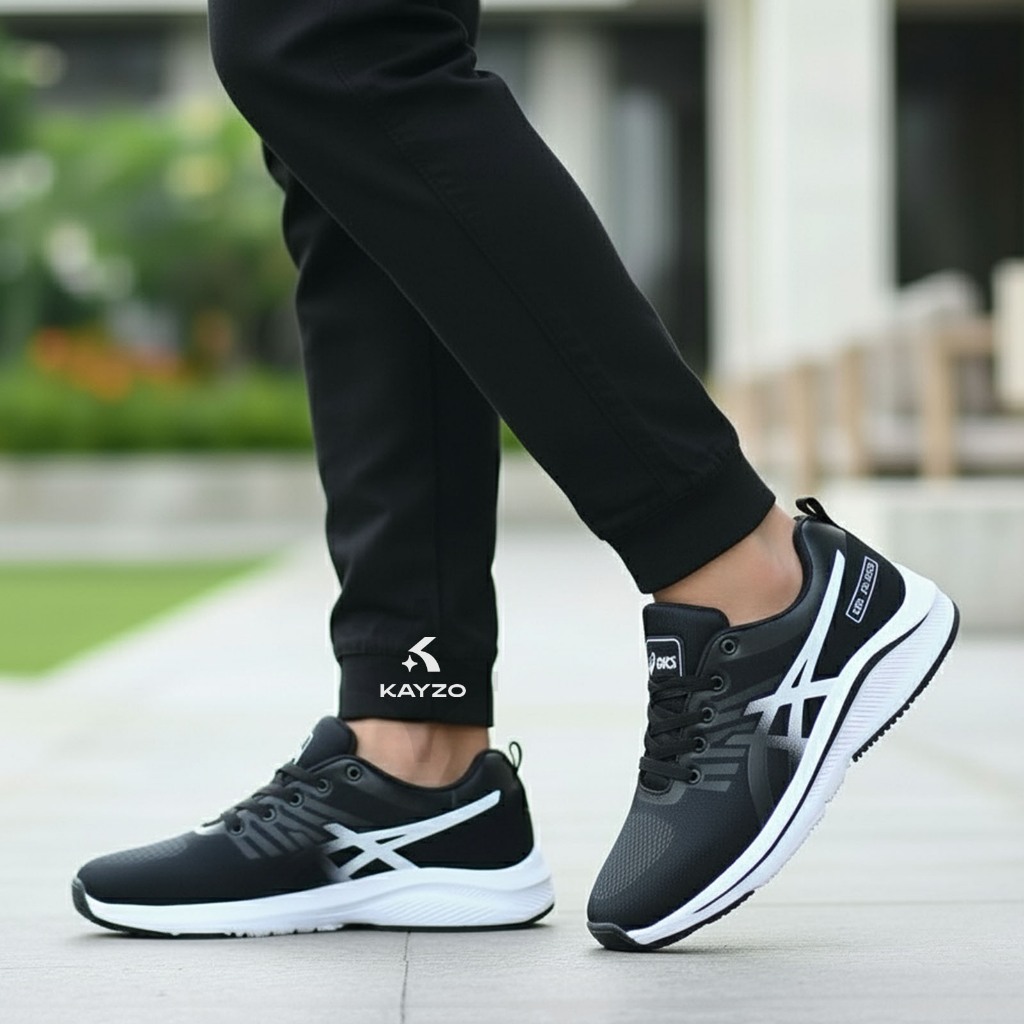 Sepatu asics running pria olahraga terlaris