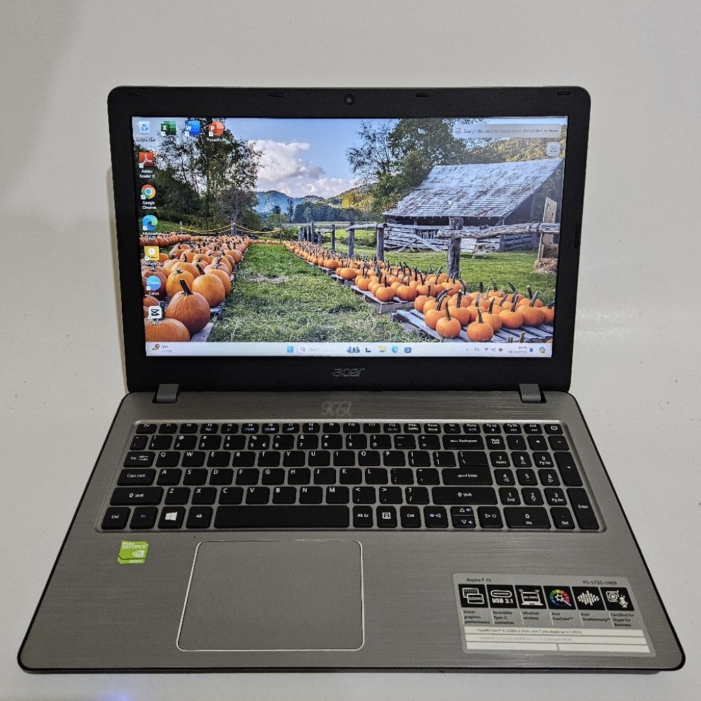 Laptop Gaming/Editing Dual Vga Vram 4gb - Acer aspire F5 573G - Core i5 16gb/ssd 512gb