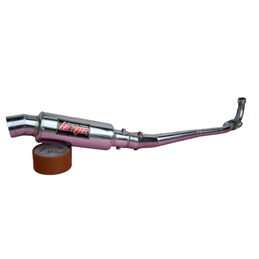 Knalpot RACING BMS FUL KERUM.. suara full Bass. empuk.. all Series Supra,Jupiter,Vega,Karisma,Revo,S