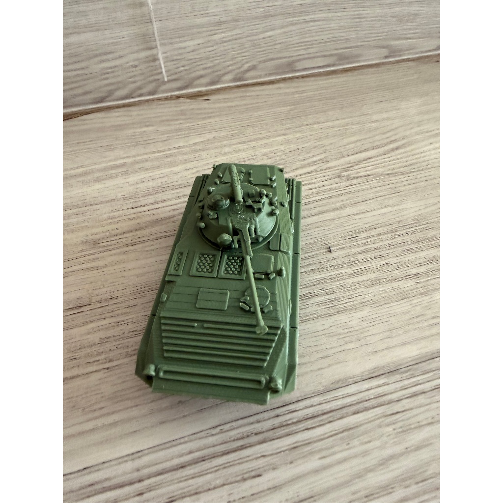 Tank BMP-2, scale 72, 3d printed tank, diecast militer