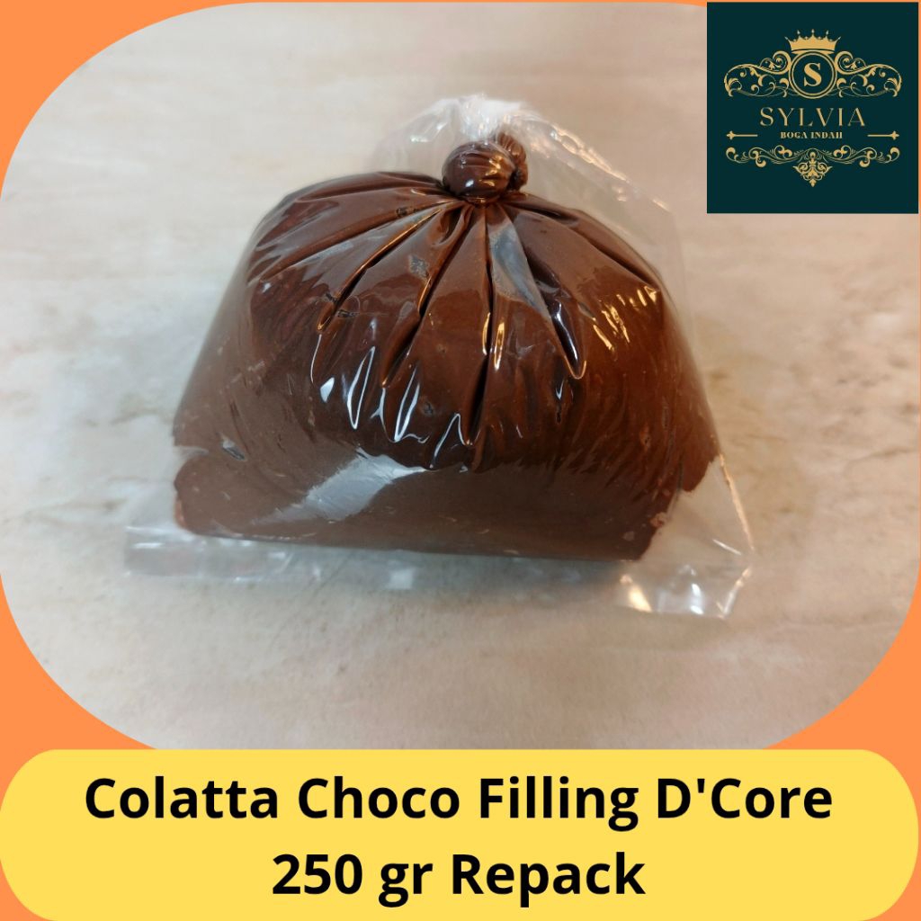 Selai Coklat Colatta Choco Filling DCORE REPACK 250 gr , 500 gr .