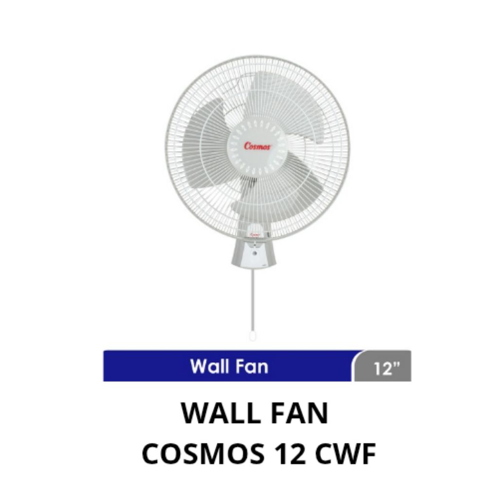 WALL FAN COSMOS 12 CWF/ KIPAS ANGIN DINDING COSMOS 12"/ KIPAS ANGIN TEMBOK COSMOS 12"