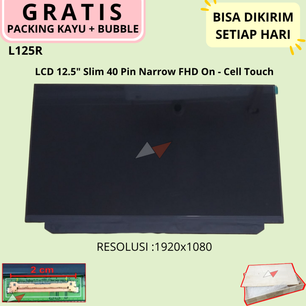 LED LCD Laptop Lenovo Thinkpad X270 X280 R125NWF4-R2 B125HAK01.0 Touch