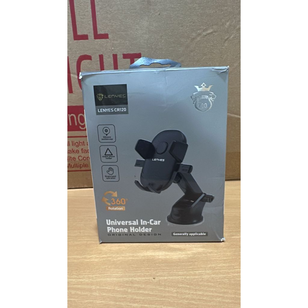 Lenyes CR120 Ex Display Holder Mobil Universal Dudukan HP Dashboard dan Kaca