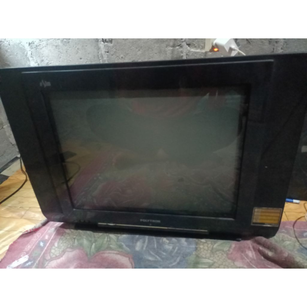 MESIN TV POLYTRON 21" SLIM USLIM