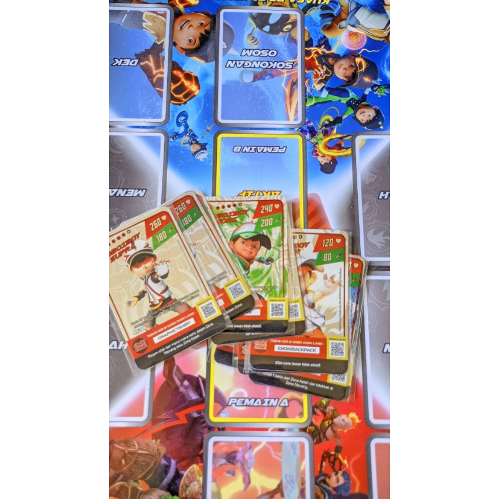 Monsta Galaxy Card Choki Choki Boboiboy