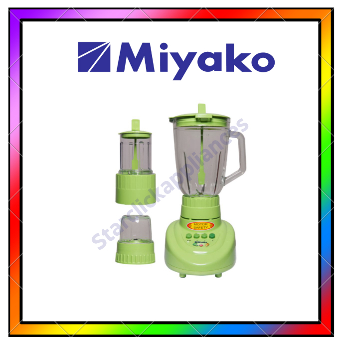 MIYAKO Blender Gelas Kaca 3 in 1 BL-152 GF / BL 152 GF / BL152GF [Garansi Resmi]