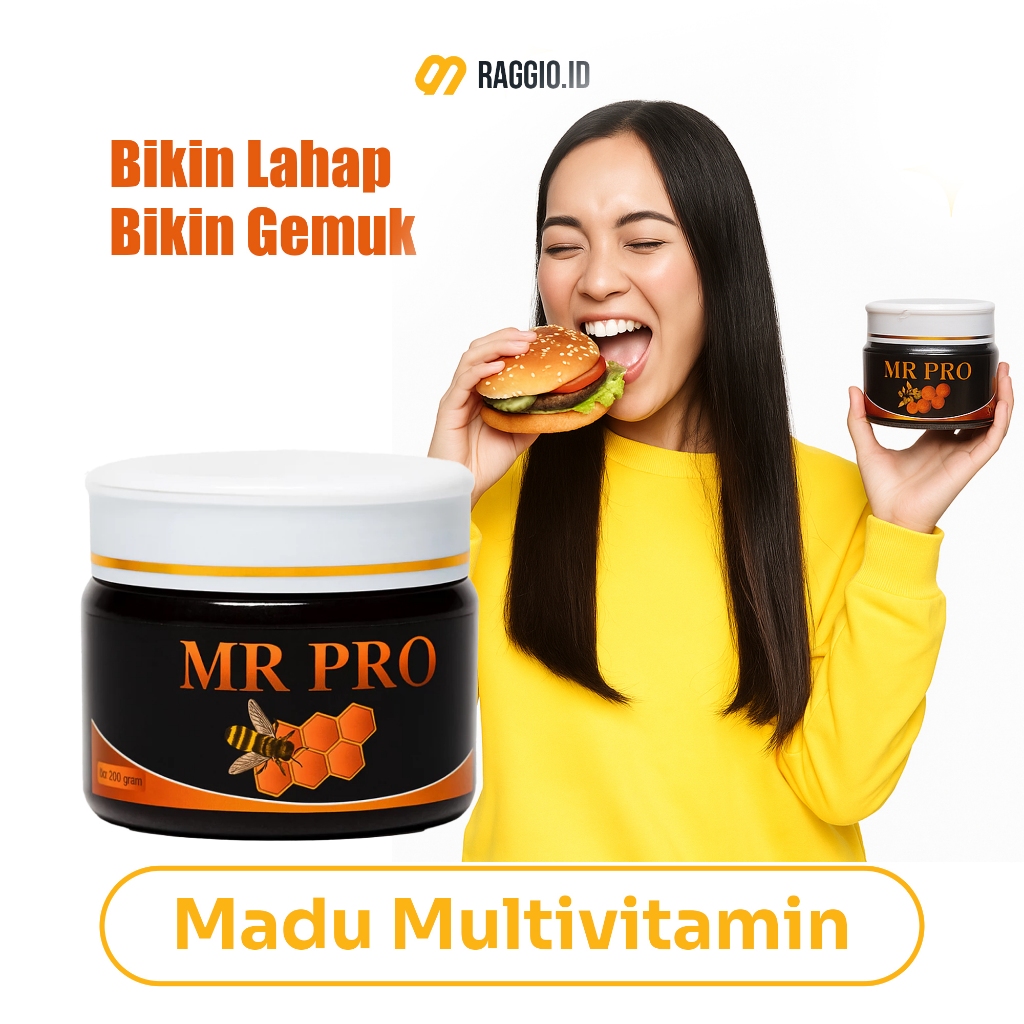 Mr Pro Madu Asli 100ml – Penggemuk Badan Herbal | Original & Aman BPOM