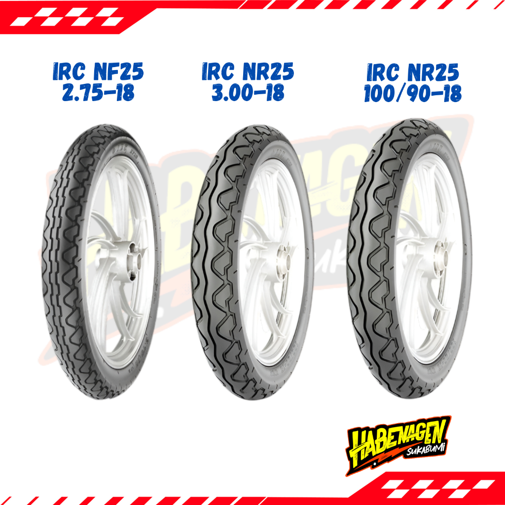 Ban Original Honda Tiger 2000 Tiger Revo Megapro Lama Irc Ring 18 Nf25 2.75 Nr25 3.00 Nr25 100/90