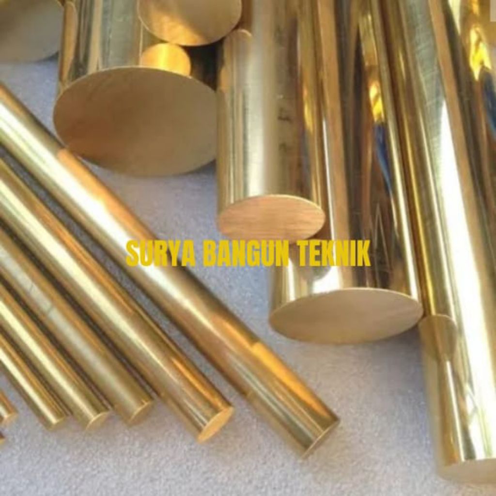 as kuningan 12mm x 500mm-as Kuningan bulat 12mm x 50cm