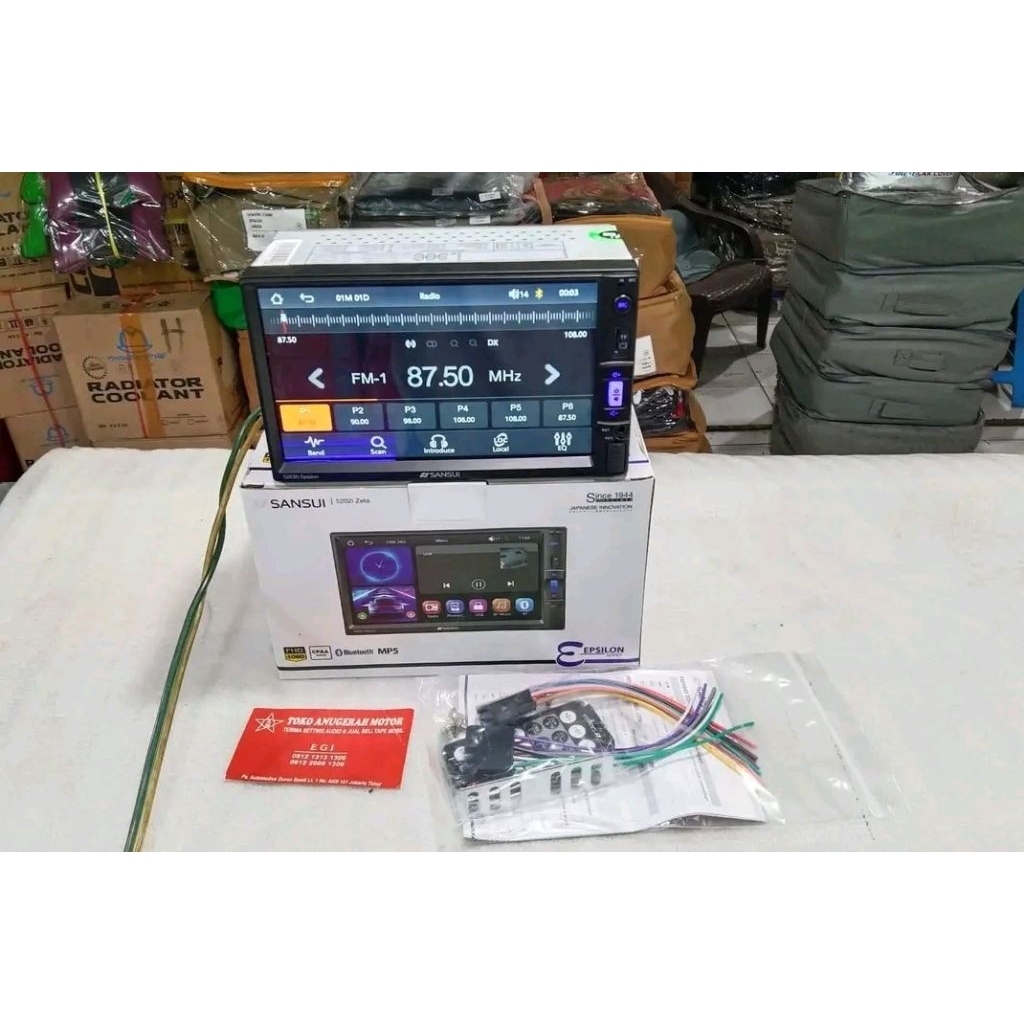 Head unit Deckles sansui 7 inch mirorlink phone carplay