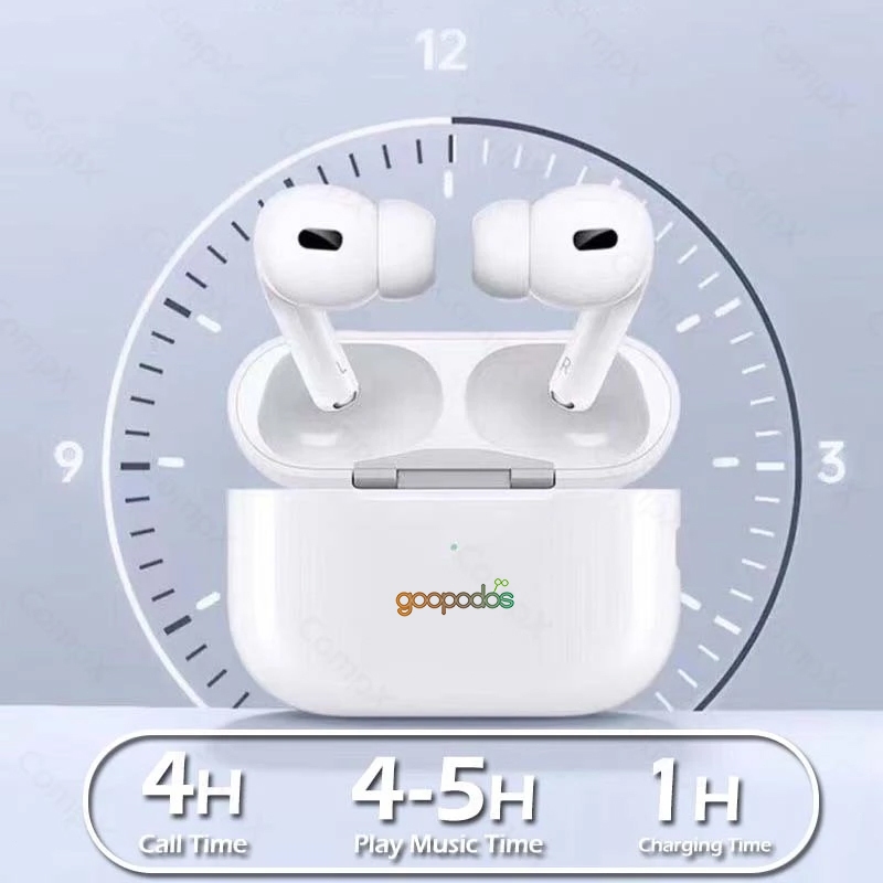BIG PROMO Goopodos TWS ANC Pods Pro 3 /TWS Pods Pro 2 / TWS Pods Gen4 Earphone bluetooth headset