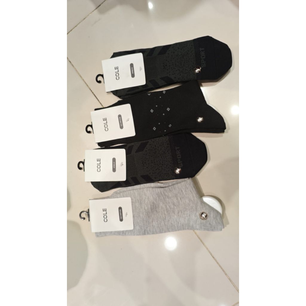 Kaos kaki unisex COLE /Kaos kaki cowo COLE/Kaos kaki kerja /Kaos kaki sport/Kaos kaki sekolah/Kaos k