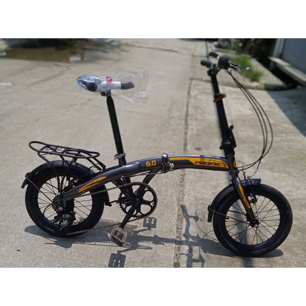 PACIFIC UNITED Repaint Sepeda Lipat ukuran 16 inch