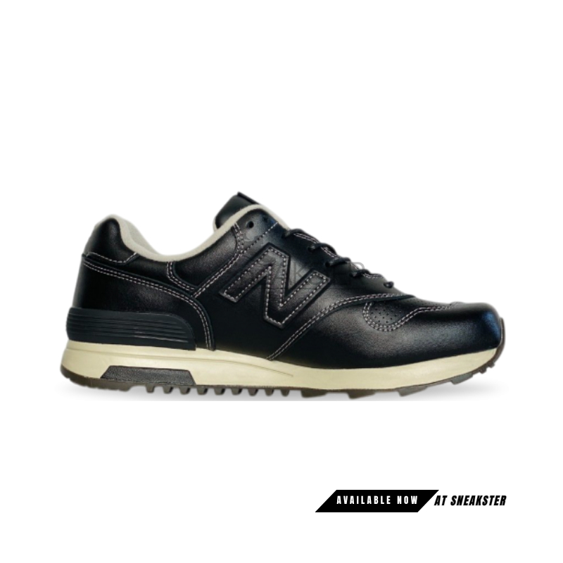 SneAKStER - Sepatu NB 1400 Leather Black Authentic Sneakers