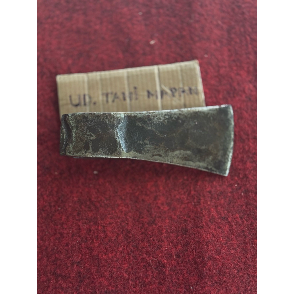 kapak atau pecok kecil baja asli pandai besi