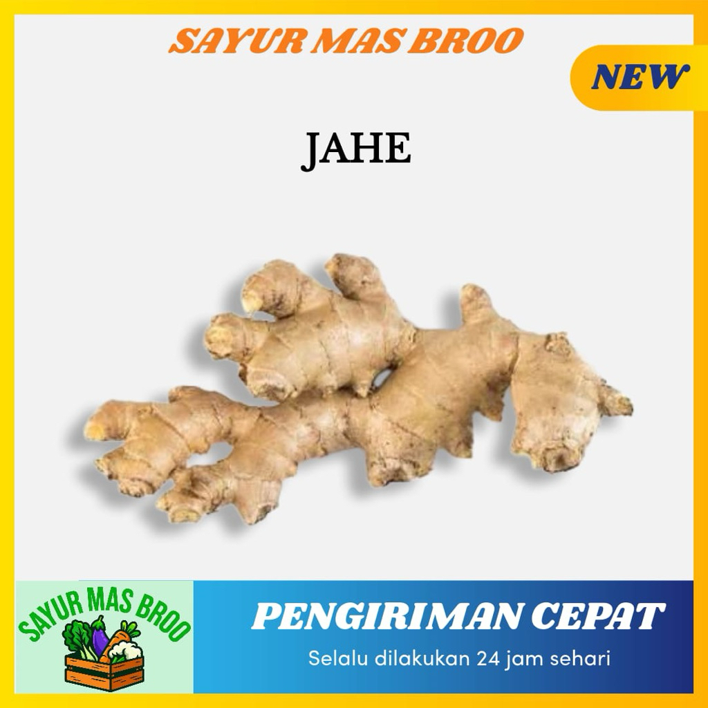 Jahe - Toko Sayuran Segar Murah Terdekat Mas Broo Palembang
