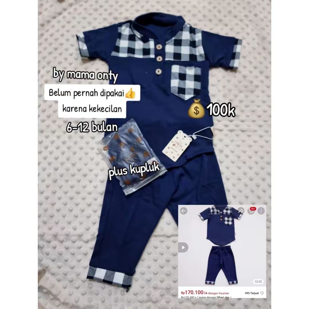 Baju Koko Bayi By Mama Onty