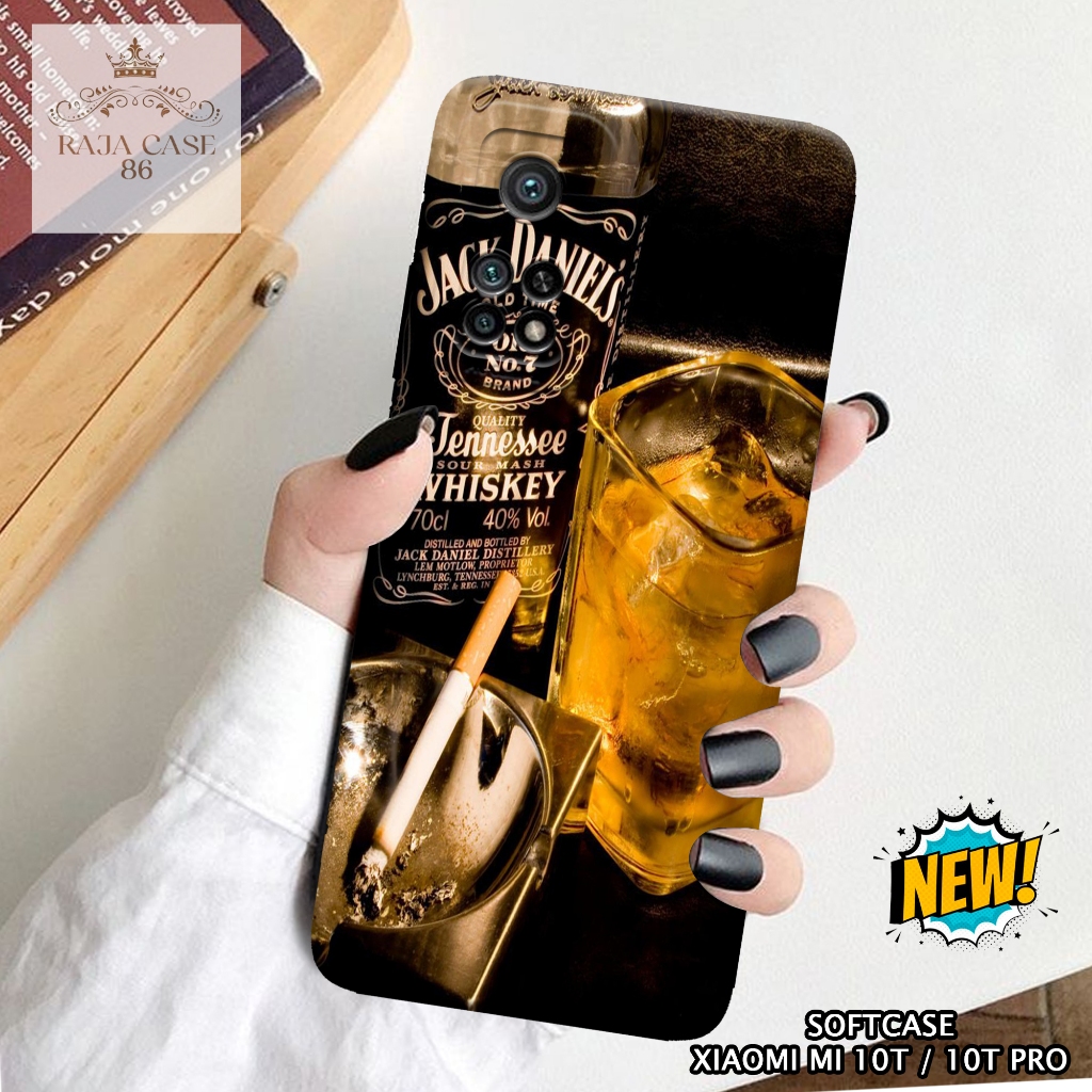 Case Xiaomi Mi 10T / 10T Pro - casing Xiaomi Mi 10T - Motif case Minuman - Pelindung handphone - Xia