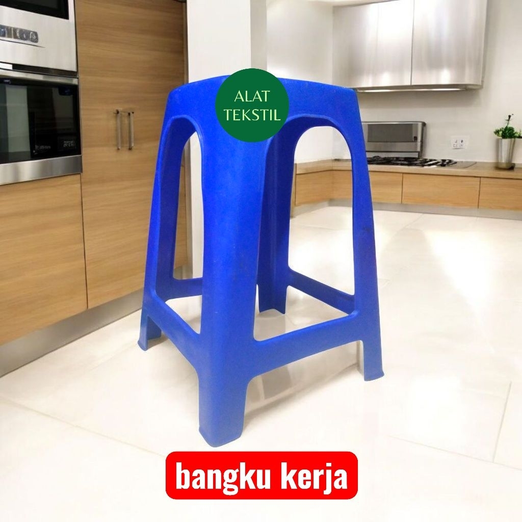 Bangku Kerja Lion Star Kokoh & Ringan – Kursi Plastik Serbaguna (Original)